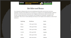 Desktop Screenshot of betsidor.com
