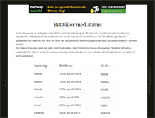 Tablet Screenshot of betsidor.com